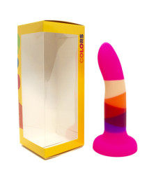 Gode ventouse 6 couleurs rose - DO-051-S-7